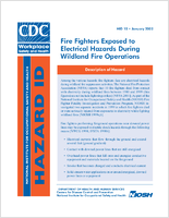 Hazard ID 15 Fire Fighters Exposed to Electrical Hazards During Wildland Fire Operations