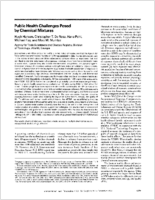 Public health challenges posed by chemical mixtures
