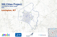 500 Cities Project Local Data for Better Health 2016 Lexington KY