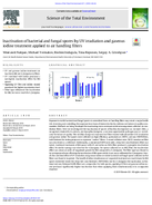 Inactivation of bacterial and fungal spores by UV irradiation and gaseous iodine treatment applied to air handling filters