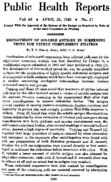 Public health reports  v 63 no 17 April 23 1948