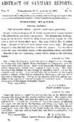 Abstract of sanitary reports  v V no 34 August 22 1890
