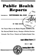 Public Health Reports  v 55 no 48  cover