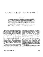 Parasitism in southeastern United States