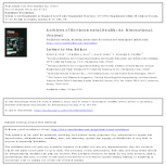 Letter to the editor re Multiple sclerosis MS in an Illinois community Arch Environ Health 2001 SepOct56538995