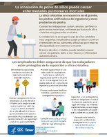 La inhalacin de polvo de slice puede causar enfermedades pulmonares mortales