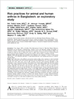 Risk practices for animal and human anthrax in Bangladesh an exploratory study