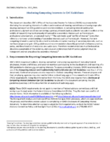 Disclosing Competing Interests in CDC Guidelines