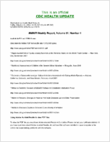 MMWR Weekly Report Volume 51 Number 1
