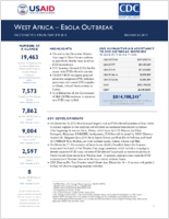 West Africa  Ebola Outbreak Fact Sheet 13 Fiscal Year FY 2015