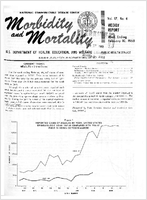 Morbidity and Mortality Weekly Report Vol 17 No 6 week ending February 10 1968