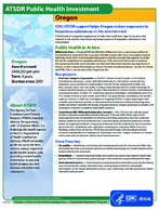 ATSDR Public Health Investment Oregon 2017