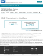 COVID19 Vaccinations in the United States December 28 2020