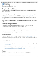 Coronavirus Disease 2019 COVID19 People with Disabilities 20200527