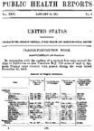 Weekly Reports for JANUARY 13 1911