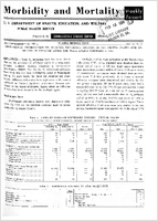 Morbidity and Mortality Weekly Report Vol 13 No 6 for Release February 14 1964