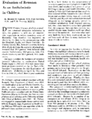 Evaluation of Hetrazan as an anthelmintic in children