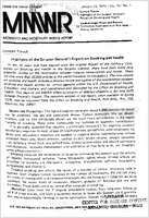 Morbidity and Mortality Weekly Report MMWR January 12 1979  Vol 28  No 1