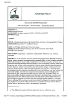 A Longitudinal Study of the Health Effects of Indoor Air Among Office Workers