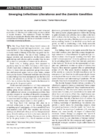 Emerging Infectious Literatures and the Zombie Condition