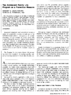 The Adolescent Family Life Program as a prevention measure