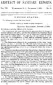 Absract of sanitary reports  v 7 no 49 December 2 1892