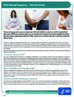 STDs During Pregnancy CDC Fact Sheet April 2016