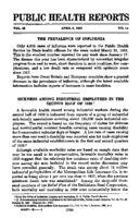 Weekly Reports for APRIL 3 1931