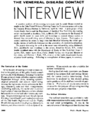 The venereal disease contact interview