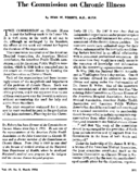 The Commission on Chronic Illness