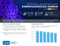 CDCs 2019 Antibiotic Resistance Threats Report MethicillinresistantStaphylococcus aureus S aureusMRSA
