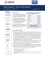 West Africa  Ebola Outbreak Fact Sheet 8 Fiscal Year FY 2015