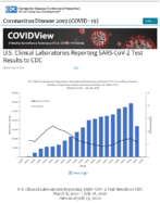 US Clinical Laboratories Reporting SARSCoV2 Test Results to CDC Updated July 24 2020