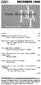 Public health reports  v 83 no 3  table of contents