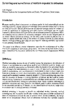 Screening and Surveillance of Workers Exposed to Asbestos