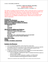 Key Points  Ebola Virus Disease West Africa  updated August 19 2014