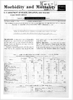 Morbidity and Mortality Weekly Report Vol 12 No 38 for Release September 27 1963