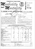 Morbidity and Mortality Weekly Report Vol 15 No 26 week ending July 2 1966