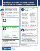 Dont Let Germs Make You Sick Kill Germs with Disinfectants