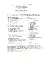 Summary minutes of meeting  Immunization Practices Advisory Committee October 56 1977