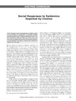 Social Responses to Epidemics Depicted by Cinema