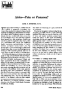 AidesPain Or Panacea