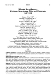 Silicosis Surveillance  Michigan New Jersey Ohio and Wisconsin 19871990