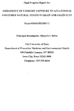 Assessment of Farmers Exposure to Aflatoxin B1 and Other Natural Toxins in Grain and Grain Dust