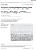 Perceptions of opioid and other illicit drug exposure reported among first responders in the southeast 2017 to 2018