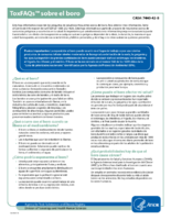 ToxFAQsTM sobre el boro  CAS 7440428