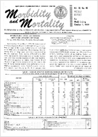 Morbidity and Mortality Weekly Report Vol 18 No 41 week ending October 11 1969