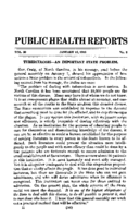 Public Health Reports  V 30 No 3 January 15 1915