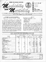 Morbidity and Mortality Weekly Report Vol 20 No 44 week ending November 6 1971