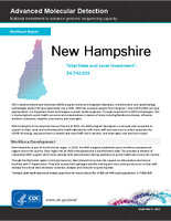 Advanced Molecular Detection National investment to advance genomic sequencing capacity New Hampshire September 5 2023